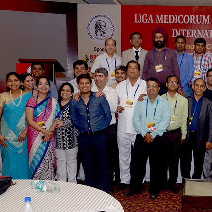 at LMHI Conference, India May 2014