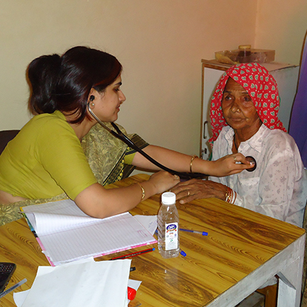 Free Health Check Up Camp at Faridpur