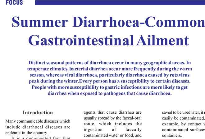 Summer-Diarrhoea
