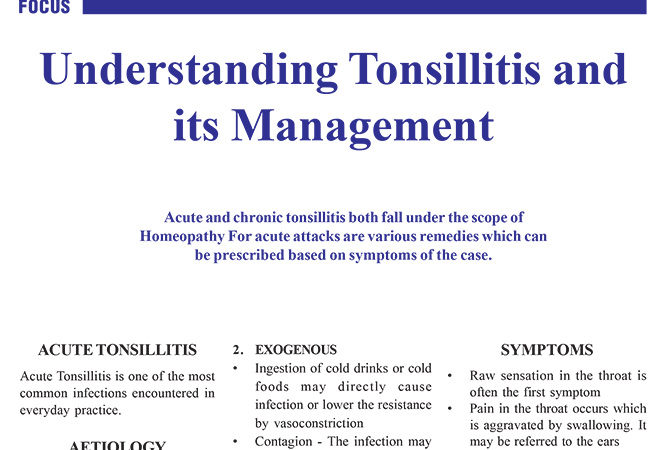 Tonsillitis